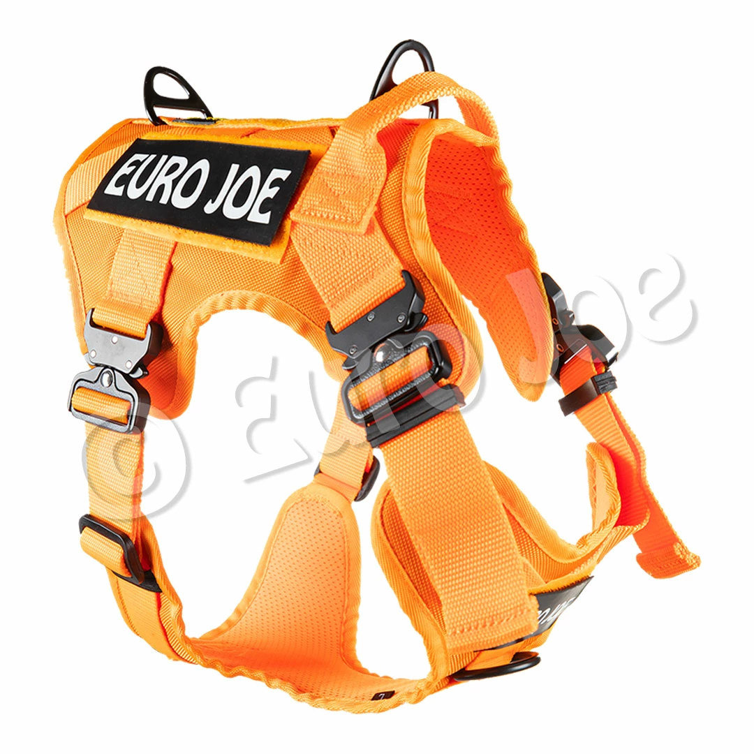 Euro Joe Nylon Harness 'Tactical' Orange 1 Euro Joe Nylon Harness 'Tactical' Orange